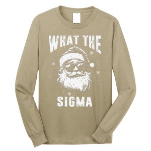 What The Sigma Santa Funny Christmas Meme Long Sleeve Shirt