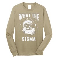 What The Sigma Santa Funny Christmas Meme Long Sleeve Shirt