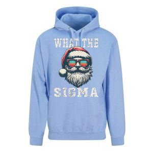 What The Sigma Santa Funny Christmas Meme Xmas Raccoon Unisex Surf Hoodie