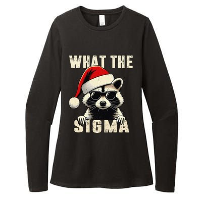 What The Sigma Santa Funny Christmas Meme Xmas Womens CVC Long Sleeve Shirt