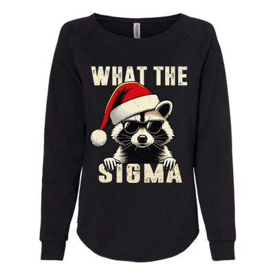 What The Sigma Santa Funny Christmas Meme Xmas Womens California Wash Sweatshirt