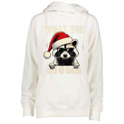 What The Sigma Santa Funny Christmas Meme Xmas Womens Funnel Neck Pullover Hood