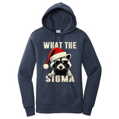 What The Sigma Santa Funny Christmas Meme Xmas Women's Pullover Hoodie