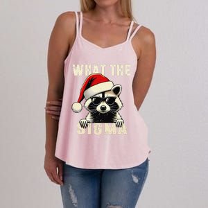 What The Sigma Santa Funny Christmas Meme Xmas Women's Strappy Tank