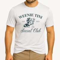 Weenie Tini Social Club Dachshund Weiner Dog Cooling Performance Crew T-Shirt
