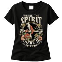 Where The Spirit Of The Lord Is There Is Freedom Women's T-Shirt