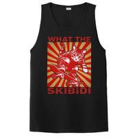 What The S.K.I.B.I.D.I Funny Meme Cat Lover Saying Humor Sarcastic PosiCharge Competitor Tank