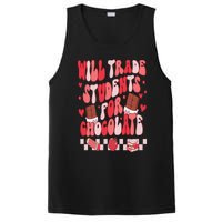 Will Trade Students For Chocolate Teacher Valentines Women PosiCharge Competitor Tank