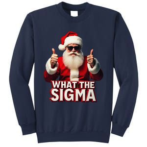 What The Sigma Santa Funny Christmas Meme Xmas Raccoon Sweatshirt