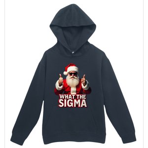 What The Sigma Santa Funny Christmas Meme Xmas Raccoon Urban Pullover Hoodie