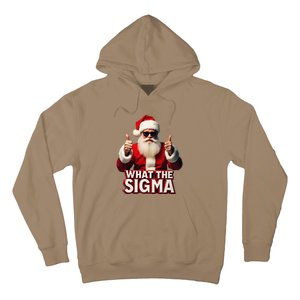 What The Sigma Santa Funny Christmas Meme Xmas Raccoon Hoodie