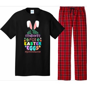 Will Trade Students For Easter Eggs School Nurse Easter Day Great Gift Pajama Set