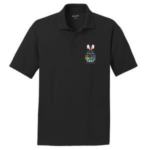 Will Trade Students For Easter Eggs School Nurse Easter Day Great Gift PosiCharge RacerMesh Polo