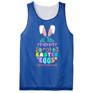 Will Trade Students For Easter Eggs School Nurse Easter Day Great Gift Mesh Reversible Basketball Jersey Tank