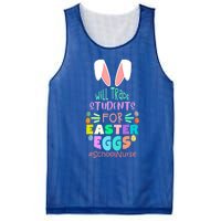 Will Trade Students For Easter Eggs School Nurse Easter Day Great Gift Mesh Reversible Basketball Jersey Tank