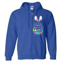 Will Trade Students For Easter Eggs School Nurse Easter Day Great Gift Full Zip Hoodie