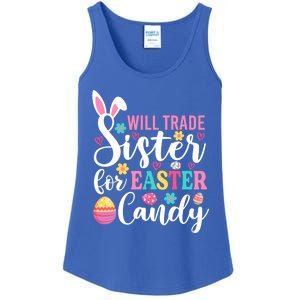 Will Trade Sister For Easter Candy Great Gift Easter Day Gift Ladies Essential Tank