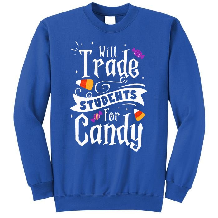 Will Trade Students For Candy Funny Teacher Halloween Sweatshirt