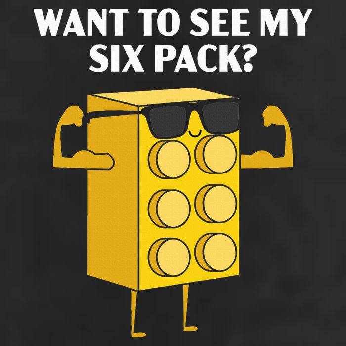 Want To See My Six Pack Bricks Lover Master Builder Cool Comfort Performance Bucket Hat