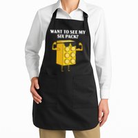 Want To See My Six Pack Bricks Lover Master Builder Apron