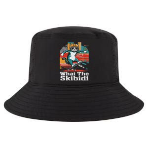 What The S.K.I.B.I.D.I Funny Meme Cat Cool Comfort Performance Bucket Hat