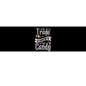 Will Trade Students For Candy Funny Teacher Halloween Bumper Sticker