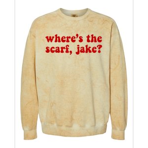 Wheres The Scarf Jake Tee All To Well Colorblast Crewneck Sweatshirt