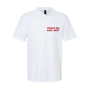 Wheres The Scarf Jake Tee All To Well Softstyle Adult Sport Polo