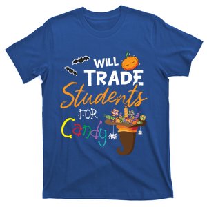 Will Trade Students For Candy Halloween Costume Teacher Gift T-Shirt