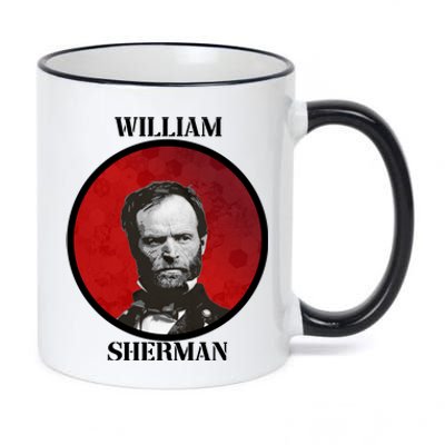 William Tecumseh Sherman 11oz Black Color Changing Mug