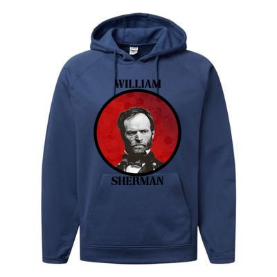 William Tecumseh Sherman Performance Fleece Hoodie