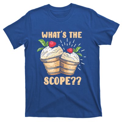 What's The Scope Funny Ice Cream Gift T-Shirt