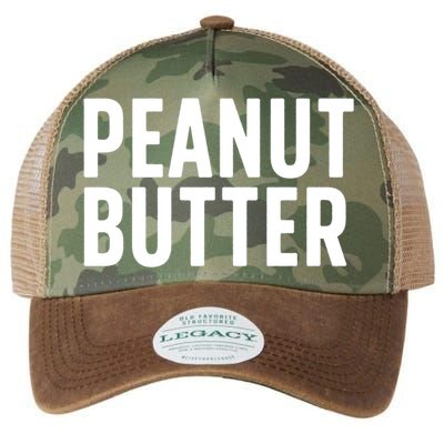 Word That Say Peanut Butter Peanut Butter And Jelly Couple Gift Legacy Tie Dye Trucker Hat
