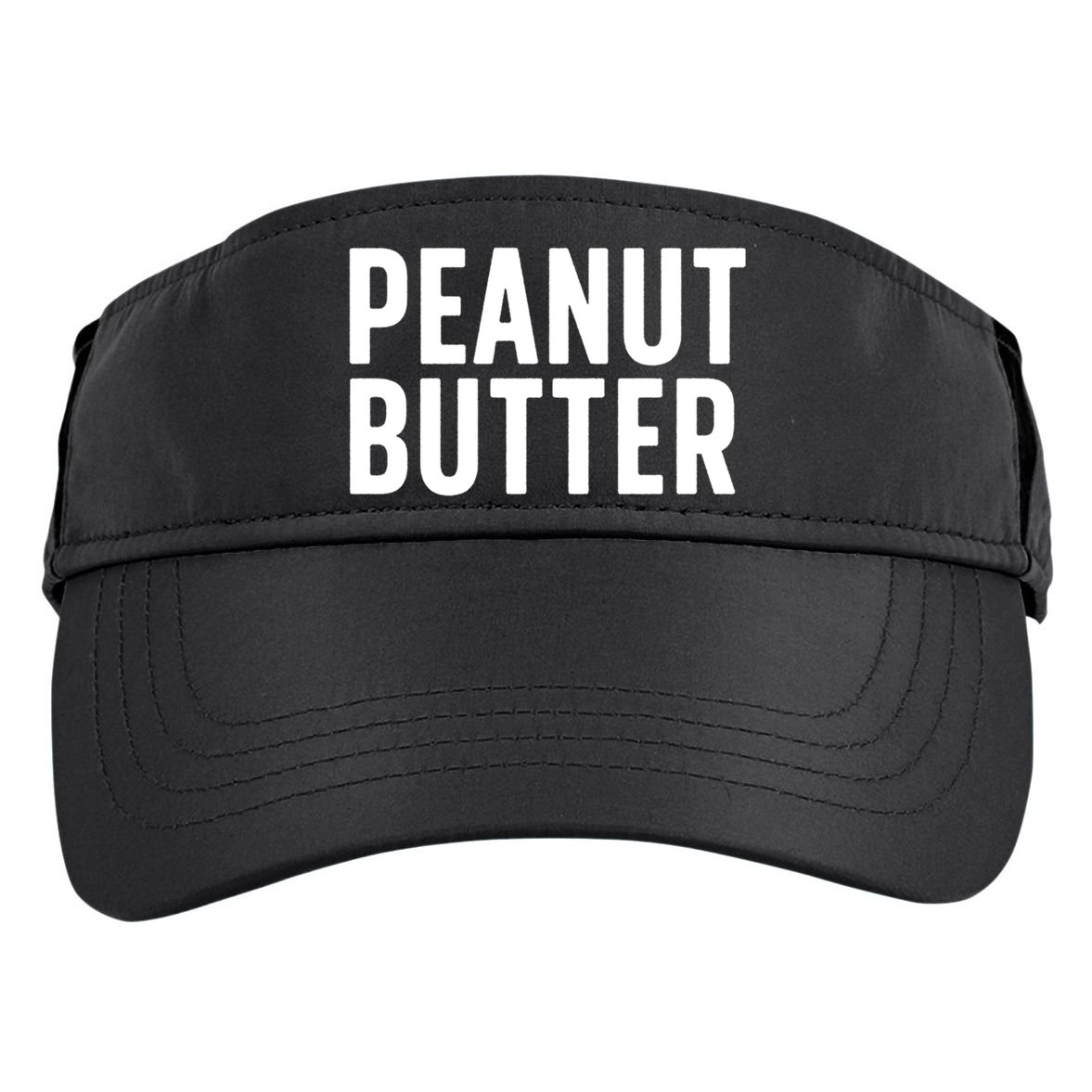 Word That Say Peanut Butter Peanut Butter And Jelly Couple Gift Adult Drive Performance Visor