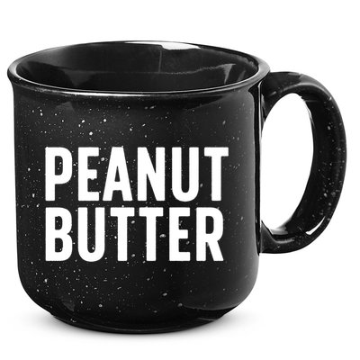 Word That Say Peanut Butter Peanut Butter And Jelly Couple Gift 15oz Campfire Ceramic Mug