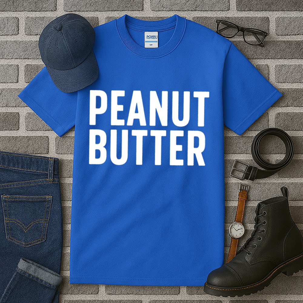 Word That Say Peanut Butter Peanut Butter And Jelly Couple Gift Tall T-Shirt