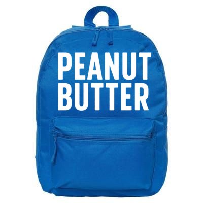Word That Say Peanut Butter Peanut Butter And Jelly Couple Gift 16 in Basic Backpack