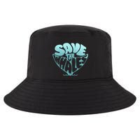 Whale Tail Save The Whales Cool Comfort Performance Bucket Hat