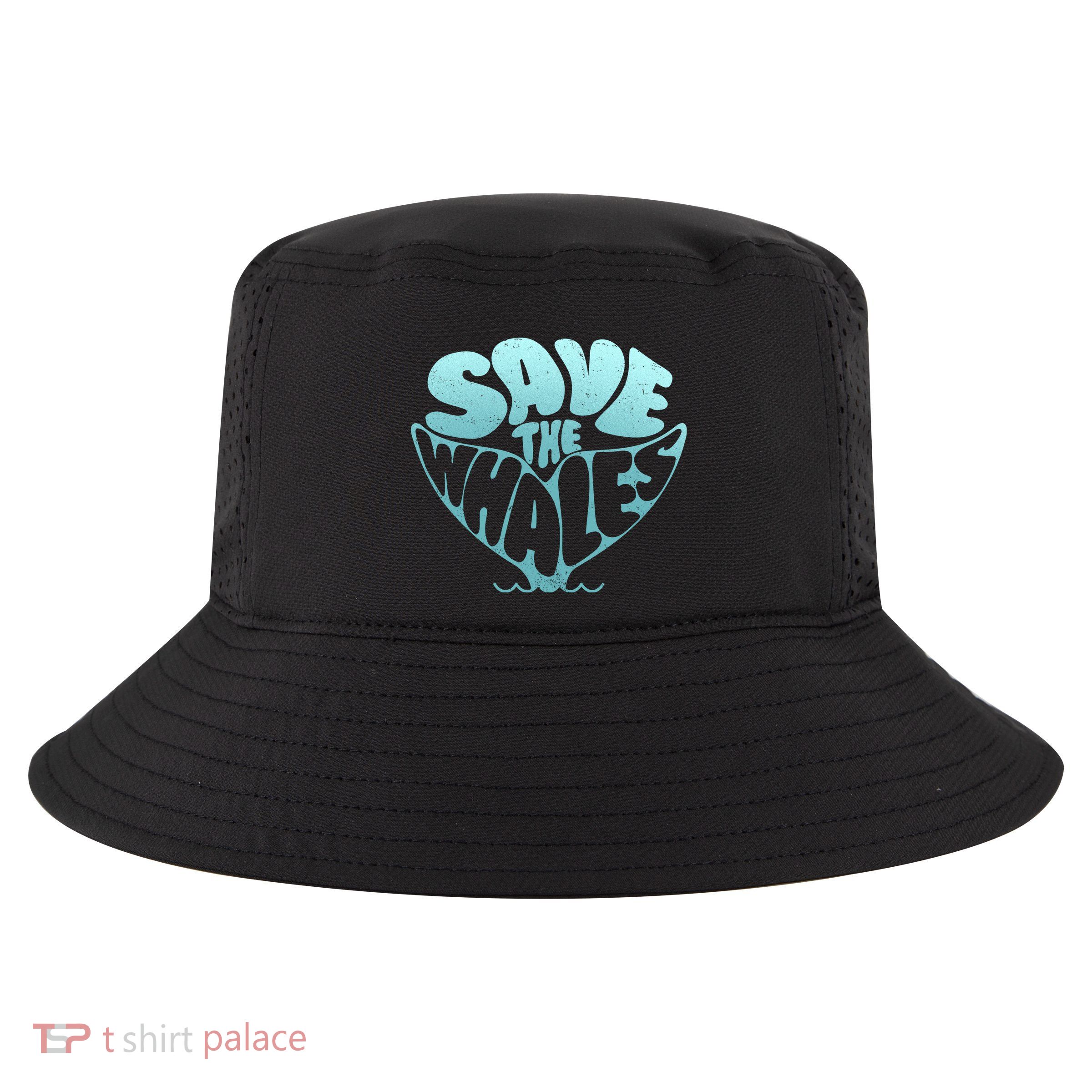 Whale Tail Save The Whales Cool Comfort Performance Bucket Hat