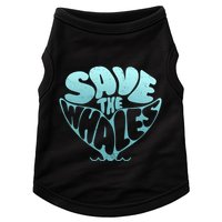 Whale Tail Save The Whales Doggie Tank