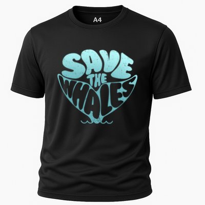 Whale Tail Save The Whales Performance Shirt