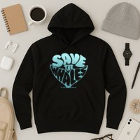 Whale Tail Save The Whales Hoodie