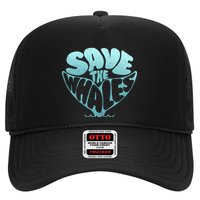 Whale Tail Save The Whales Trucker Hat