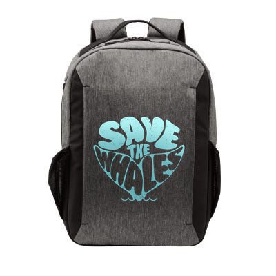 Whale Tail Save The Whales Vector Backpack