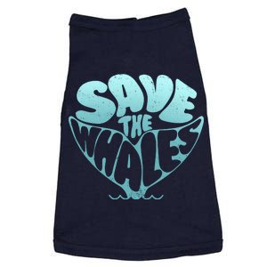 Whale Tail Save The Whales Doggie Tank