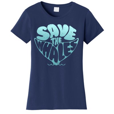 Whale Tail Save The Whales Women's T-Shirt