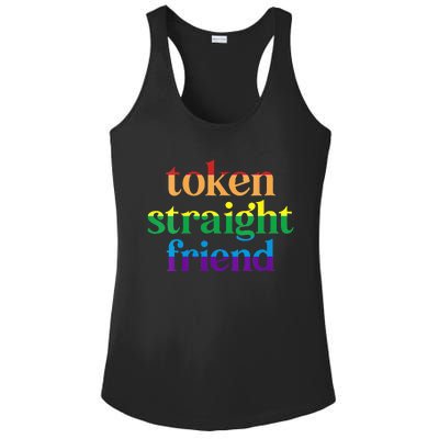 Womens Token Straight Friend Ladies PosiCharge Competitor Racerback Tank