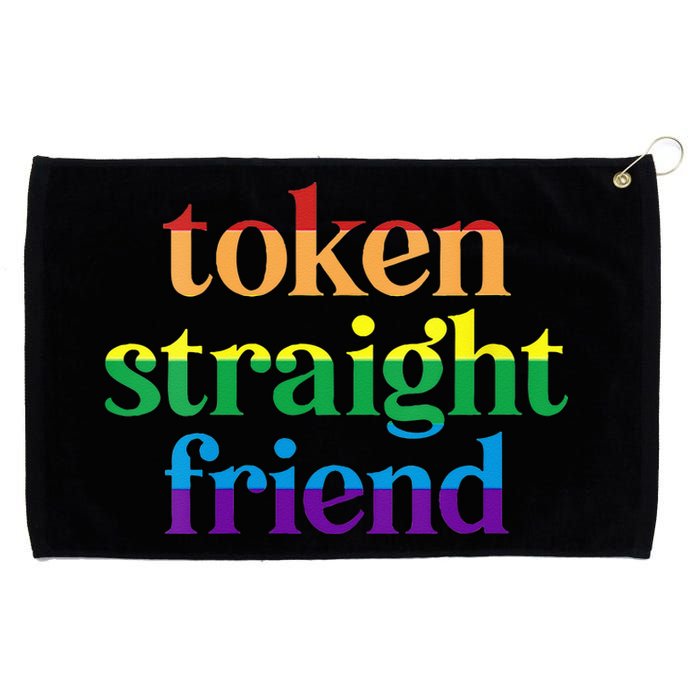 Womens Token Straight Friend Grommeted Golf Towel