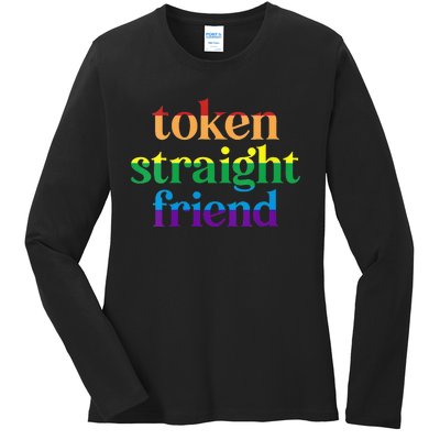 Womens Token Straight Friend Ladies Long Sleeve Shirt