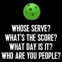 Whats The Score Who Are You People Whose Serve Funny Pickleball Bucket Hat